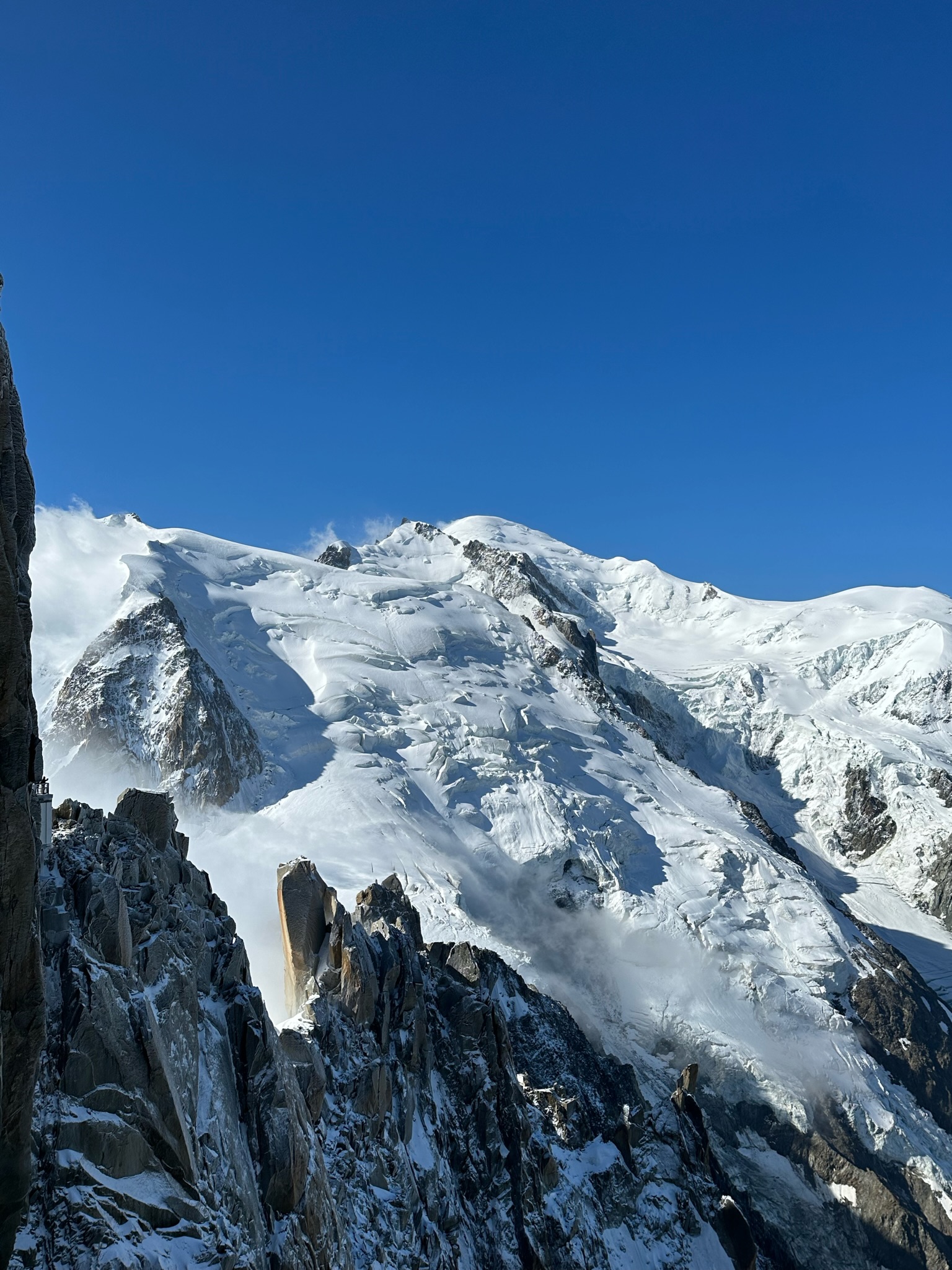 モンブランの山頂